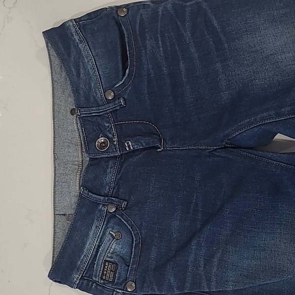 G-Star RAW WOMENS JEANS SIZE 27 L 32 BOOTCUT - Picture 1 of 13
